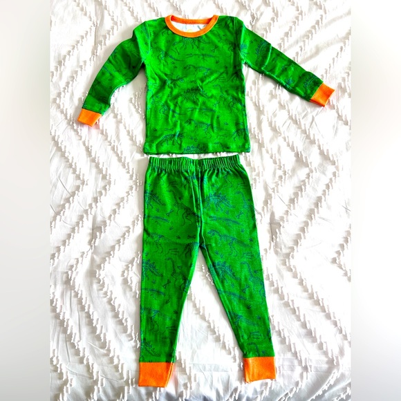 🦖Toddler Boy Tight Fit Cotton 4 Piece Dinosaur Sleep Set, Size 18 months NWT 🦖 - Picture 4 of 5